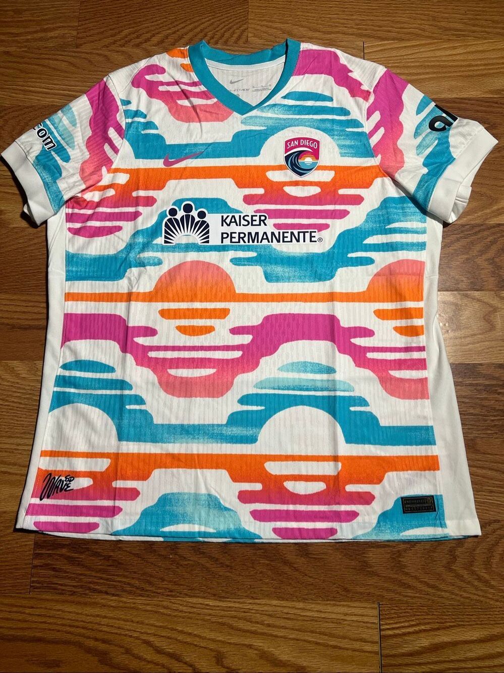Nike NEW San Diego Wave FC 2024 Women's Home Soccer Jersey XL